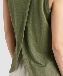 Khujo KEILANI - Top - Oliv, Mujer -Tienda de ventas KHUJO 4f015ab5c89c4a94bda0e1894655a7d5