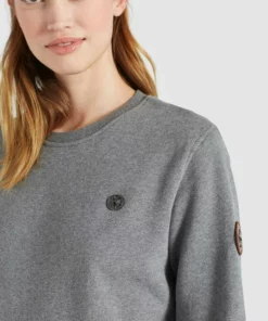 Khujo LISEL - Sudadera - Grau Meliert, Mujer -Tienda de ventas KHUJO 4f1ad4ec9fcc4ac897f734e4eaad93bf