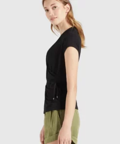 Khujo LETICIA - Camiseta Estampada - Schwarz, Mujer -Tienda de ventas KHUJO 4f2f0bef3657473f9365b2723e9b9122