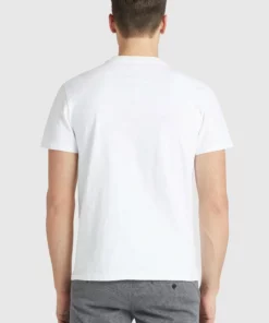 Khujo DESTIN SOLID - Camiseta Básica - Weiß, Hombre -Tienda de ventas KHUJO 4f6e914de8bc49fc880ea0f61ecf98e0