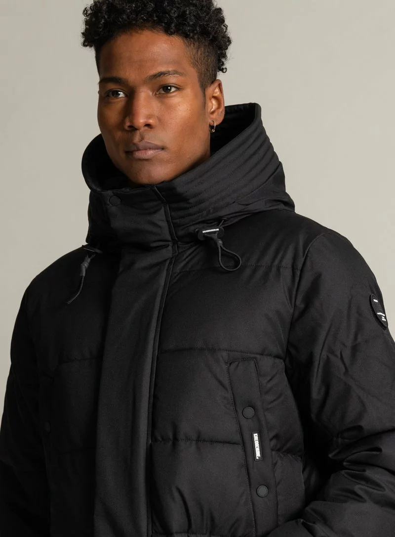 Khujo TAWAI - Abrigo De Invierno - Schwarz, Hombre 4 Khujo TAWAI - Abrigo De Invierno - Schwarz, Hombre - Imagen 4