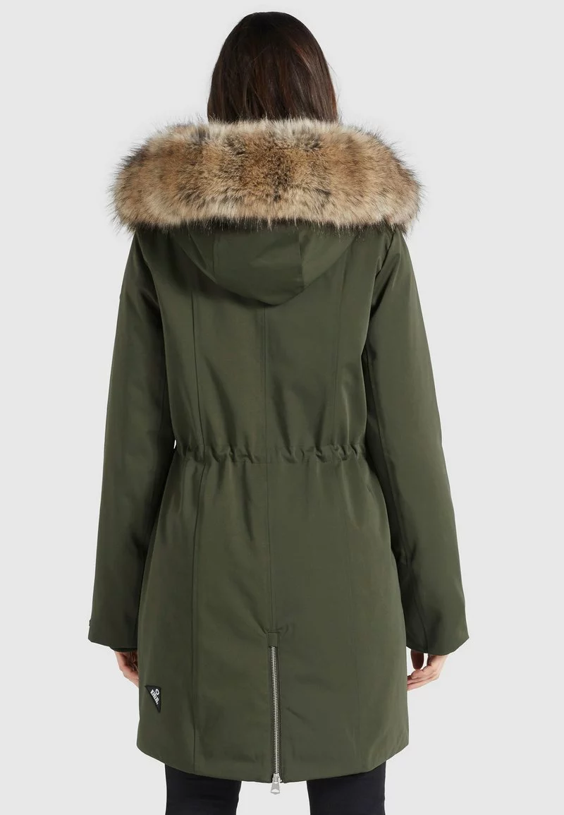 Khujo HARUNA - Abrigo De Invierno - Dunkeloliv, Mujer 3 Khujo HARUNA - Abrigo De Invierno - Dunkeloliv, Mujer - Imagen 3