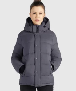 Khujo GERDA MATT - Chaqueta De Invierno - Grau, Mujer