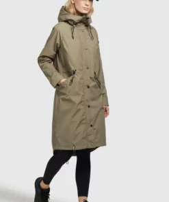 Khujo MARNIA - Parka - Graugrün, Mujer -Tienda de ventas KHUJO 507f302392eb41149573e911f7a5669a