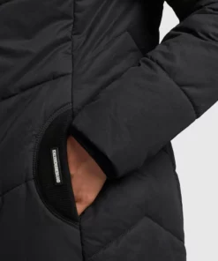 Khujo ARIBAY PEACHED - Abrigo De Invierno - Schwarz, Mujer -Tienda de ventas KHUJO 5099c708da124ee4bebe5c468a5eb5f0