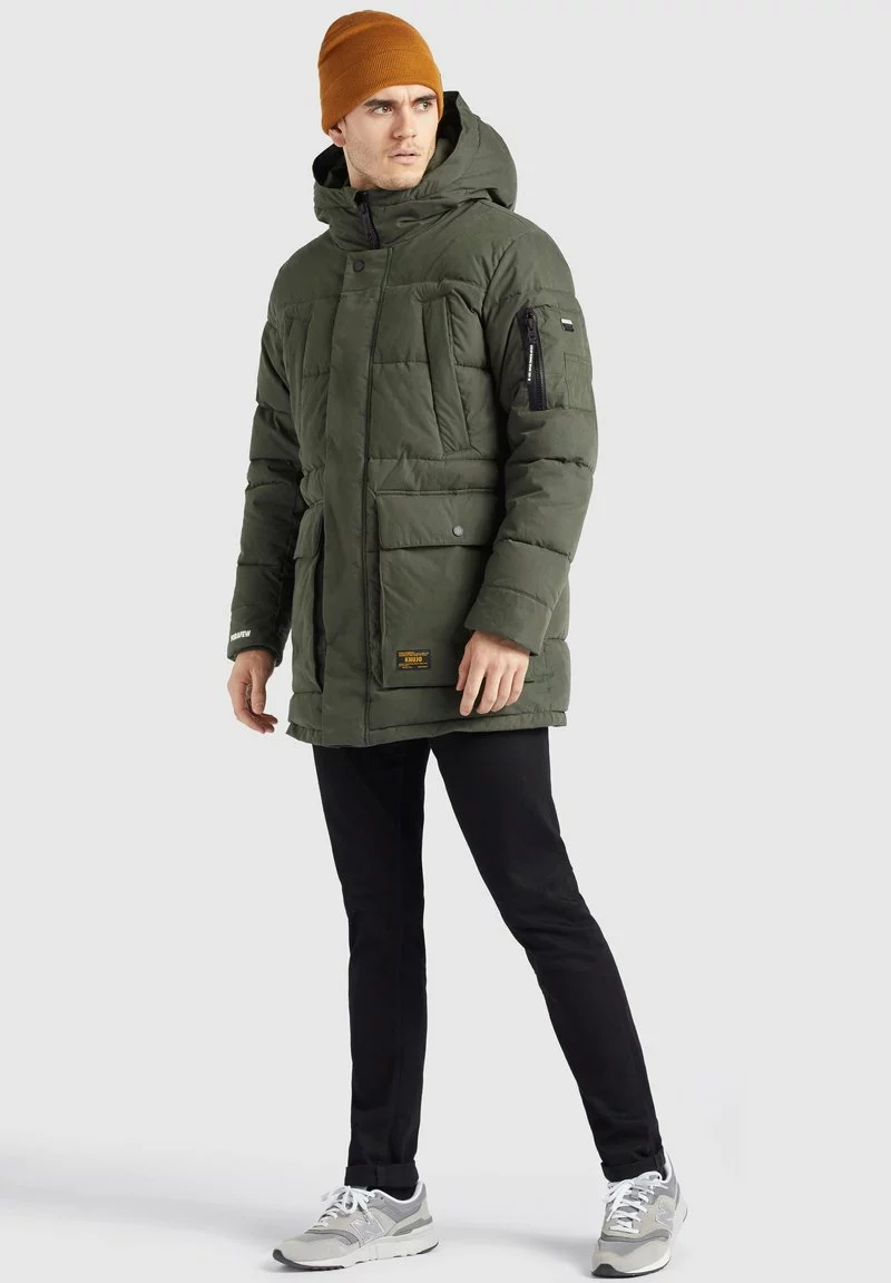 Khujo SHANCK - Abrigo De Invierno - Dunkeloliv, Hombre 5 Khujo SHANCK - Abrigo De Invierno - Dunkeloliv, Hombre - Imagen 5