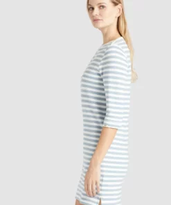 Khujo ROYA - Vestido De Punto - Light Blue, Mujer -Tienda de ventas KHUJO 50de3bb9d54f4a6c94d47b0e759f895b