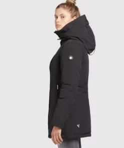 Khujo KANDA - Abrigo De Invierno - Schwarz, Mujer -Tienda de ventas KHUJO 50f5265fcc4e42afa5fd900e1b484495