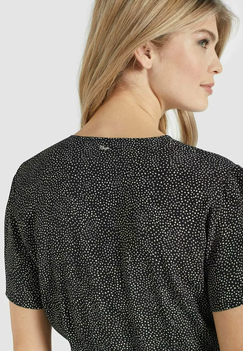 Khujo PORGY - Vestido Informal - Schwarz-weiß Gepunktet, Mujer 6 Khujo PORGY - Vestido Informal - Schwarz-weiß Gepunktet, Mujer - Imagen 6