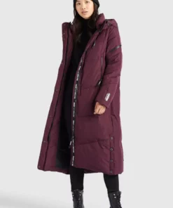 Khujo SONJE2 - Abrigo De Invierno - Weinrot, Mujer -Tienda de ventas KHUJO 5118596669924b96adf2745799fa8aee