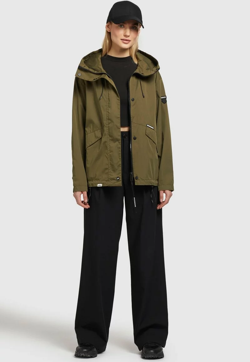 Khujo FRIPS - Chaqueta De Entretiempo - Dunkeloliv, Mujer 2 Khujo FRIPS - Chaqueta De Entretiempo - Dunkeloliv, Mujer - Imagen 2
