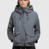 Khujo BLAIR - Chaqueta De Entretiempo - Graublau, Mujer
