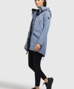 Khujo AIRA2 - Parka - Blau, Mujer -Tienda de ventas KHUJO 5304b165907148e983caa6aefdcd1964