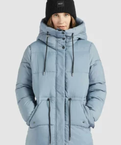 Khujo LEVIANI - Abrigo De Invierno - Hellblau, Mujer