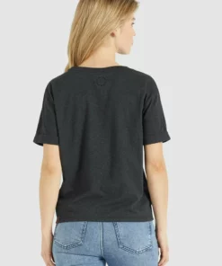 Khujo AURELIA - Camiseta Estampada - Dunkelgrau Meliert, Mujer -Tienda de ventas KHUJO 53b2da0e6a3745b5b93976eff23ce5ed