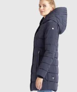 Khujo SILLA - Abrigo De Invierno - Dunkelblau, Mujer -Tienda de ventas KHUJO 548a60d1a78e4e6aa15d09a0badf22c2