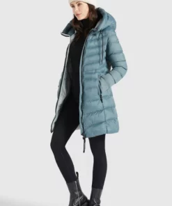 Khujo TUHANI SHINE - Abrigo De Invierno - Blaugrau, Mujer -Tienda de ventas KHUJO 54f7abd2cf0f46a3b03b6253a72a096d