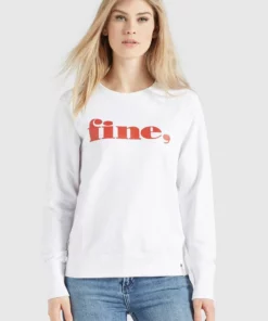 Khujo SILICIA FINE - Sudadera - Weiß, Mujer