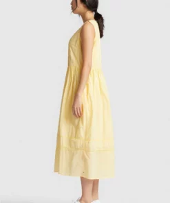 Khujo PALESA - Vestido Informal - Gelb, Mujer -Tienda de ventas KHUJO 55cd2d4e5e794c299073ea1a62c888c1