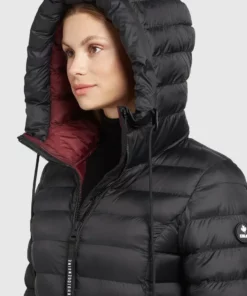 Khujo MIMI SHINE - Abrigo De Invierno - Schwarz, Mujer -Tienda de ventas KHUJO 56110aff97c94d408c57f8244434f1ec