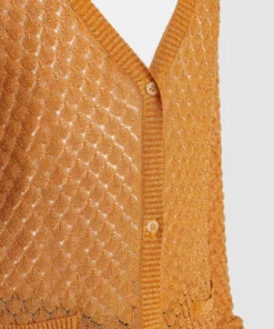 Khujo ASYA - Chaqueta De Punto - Ochra Gold, Mujer -Tienda de ventas KHUJO 563791b7d1334dbca27e6f15ec78a1ca