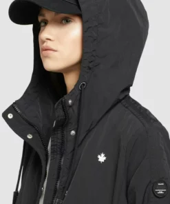 Khujo ZAHIRA3 - Chaqueta Fina - Schwarz, Mujer -Tienda de ventas KHUJO 56808ff706ce456fa5ce8c94a56ca6bd