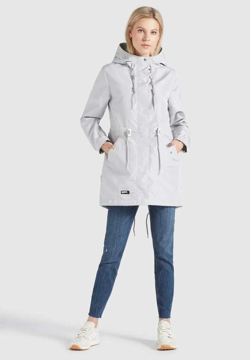 Khujo EMURI - Parka - Light Grey, Mujer 6 Khujo EMURI - Parka - Light Grey, Mujer - Imagen 6