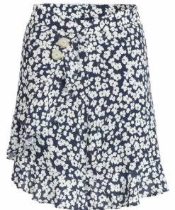 Khujo UNDINE - Falda Acampanada - Dunkelblau-weiß Geblümt, Mujer -Tienda de ventas KHUJO 5702643c15c84746848ac86418fbe457