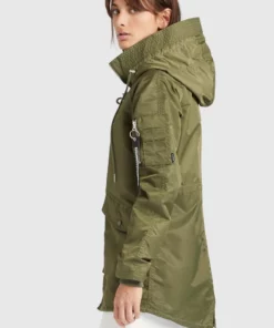 Khujo TIANA - Chaqueta Fina - Olive, Mujer -Tienda de ventas KHUJO 5703a919fc4243dc8568a9334de18125
