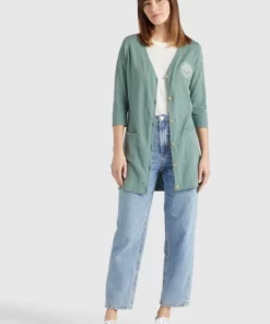 Khujo MANISHKE - Chaqueta De Punto - Mint, Mujer