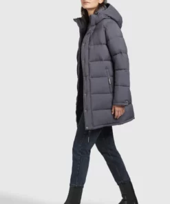 Khujo WENCKE MATT - Abrigo De Invierno - Grau, Mujer -Tienda de ventas KHUJO 573259c1ae634110a617a1311f4eef9b