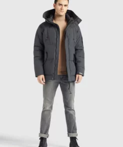 Khujo GORD - Abrigo De Invierno - Dunkelgrau, Hombre -Tienda de ventas KHUJO 57c52323bf0545d5b0867735f642a7a3