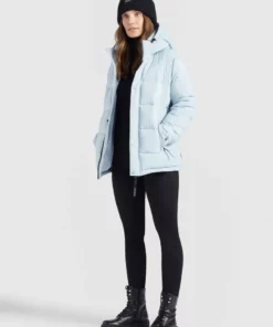 Khujo GERDA MATT - Chaqueta De Invierno - Hellblau, Mujer -Tienda de ventas KHUJO 57e37e58044345d88158951eec45e3b9