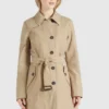 Khujo AURORA - Gabardina - Camel, Mujer