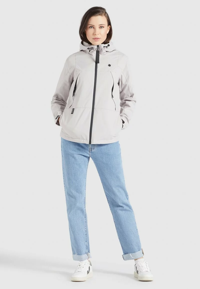 Khujo ROZA2 - Chaqueta Outdoor - Hellgrau, Mujer 2 Khujo ROZA2 - Chaqueta Outdoor - Hellgrau, Mujer - Imagen 2