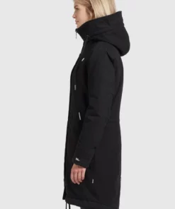 Khujo MARINA - Abrigo De Invierno - Schwarz, Mujer -Tienda de ventas KHUJO 58d3d9ad42284738a96740c9f6e7590d