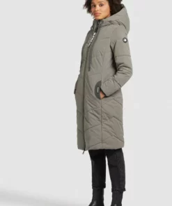 Khujo ARIBAY2 PEACHED - Abrigo De Invierno - Mint, Mujer -Tienda de ventas KHUJO 59969a21e45143d28d79b37aa4139bc0