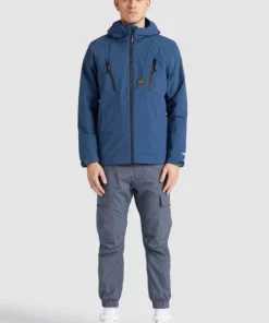 Khujo Chaqueta Fina - Blue, Hombre