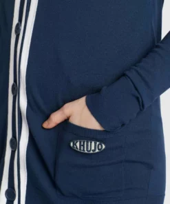 Khujo MAMSA - Chaqueta De Punto - Dark Blue, Mujer -Tienda de ventas KHUJO 5a386e36643a433abaaf2c3af14be4c0
