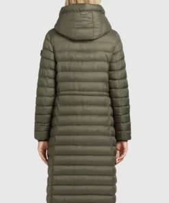 Khujo MIMI SHINE - Abrigo De Invierno - Dunkeloliv, Mujer -Tienda de ventas KHUJO 5a47ad78c708404fbdce86bacf7b780f