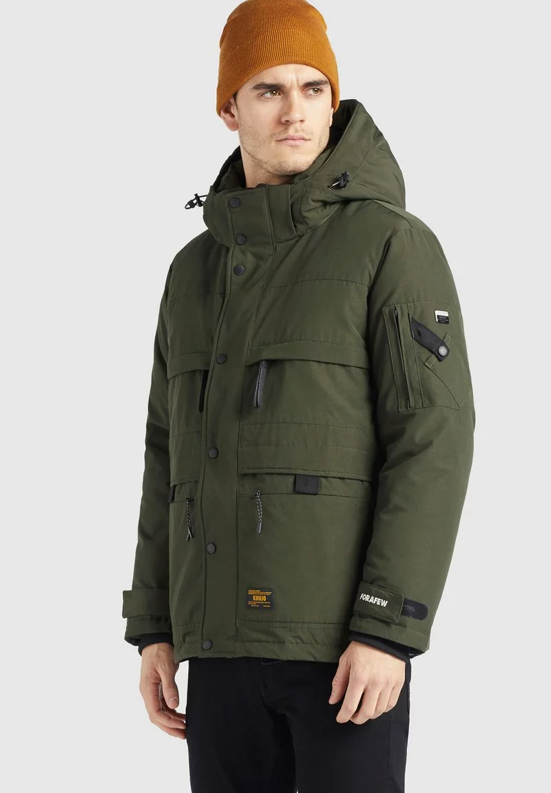 Khujo BOYNTON - Chaqueta De Invierno - Dunkeloliv, Hombre 6 Khujo BOYNTON - Chaqueta De Invierno - Dunkeloliv, Hombre - Imagen 6