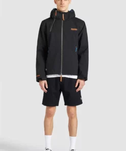 Khujo TARON - Chaqueta Outdoor - Black, Hombre