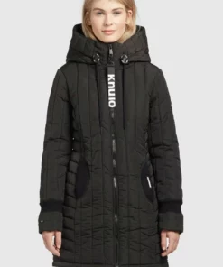 Khujo JERRY PRIME5 LIGHT - Abrigo De Invierno - Dunkelgrau, Mujer