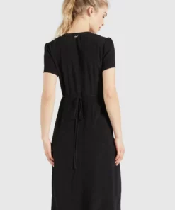 Khujo PORGY - Vestido Informal - Schwarz, Mujer -Tienda de ventas KHUJO 5b8aaea05f1f47c5a61189c422faa6e2