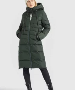 Khujo SONE LIGHT - Abrigo De Invierno - Dunkelgrün, Mujer
