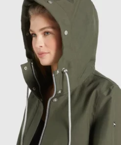 Khujo SOUS - Abrigo Corto - Oliv, Mujer -Tienda de ventas KHUJO 5bb2e4099f184b009d5ace82c7b9bc0a