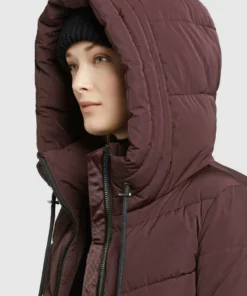 Khujo AYLEENA - Abrigo De Invierno - Weinrot, Mujer -Tienda de ventas KHUJO 5bd207c02d84455da924815ddee467c3