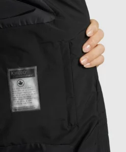 Khujo BINE - Abrigo De Invierno - Schwarz, Mujer -Tienda de ventas KHUJO 5c37af51072646458b9779bae128172f