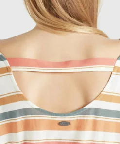 Khujo DOREEN - Vestido Largo - Mehrfarbig Gestreift, Mujer 13 Khujo DOREEN - Vestido Largo - Mehrfarbig Gestreift, Mujer -Tienda de ventas KHUJO 5c55f1cac8f6466996bfc14ef83943ef