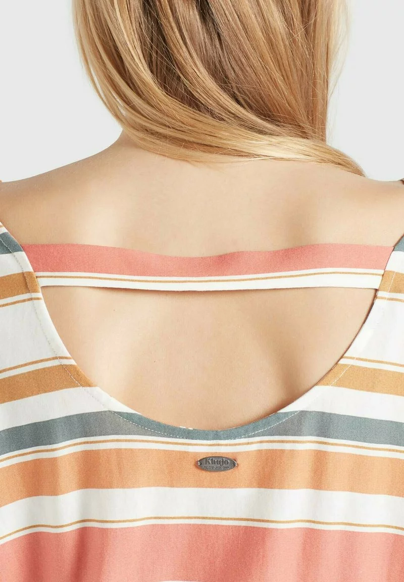 Khujo DOREEN - Vestido Largo - Mehrfarbig Gestreift, Mujer 6 Khujo DOREEN - Vestido Largo - Mehrfarbig Gestreift, Mujer - Imagen 6